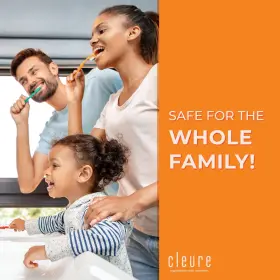 718415510563 CLEURE Natural Toothpaste Flavor Fluoride Whiten #2
