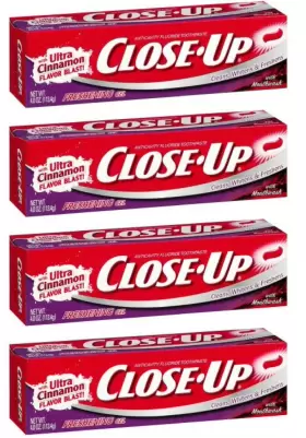696597872276 CLOSE-UP Fluoride Toothpaste Freshening Gel Pack