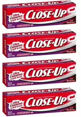 784190683440 CLOSE UP Fluoride Toothpaste Freshening Gel Pack