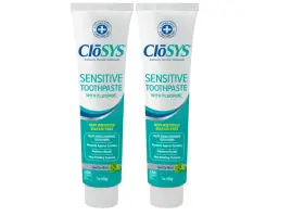 1C-7-2PK CLOSYS Fluoride Toothpaste Pack Gentle Whitening Pro