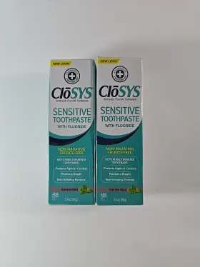 55034-34 CLOSYS Irritating Sensitive Toothpaste Tubes