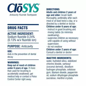 647692167521 CLOSYS Fluoride Toothpaste Gentle Whitening Sulf #2