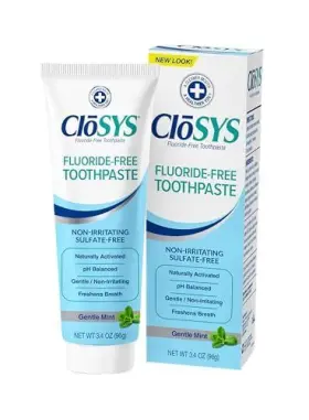 647692172341 CLOSYS Fluoride Toothpaste Travel Gentle Tsa