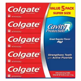 035000444356 COLGATE Cavity Toothpaste Fluoride Flavor