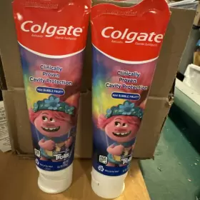 035000449948 COLGATE Kids Mild Bubble Fruit Trolls Toothpaste