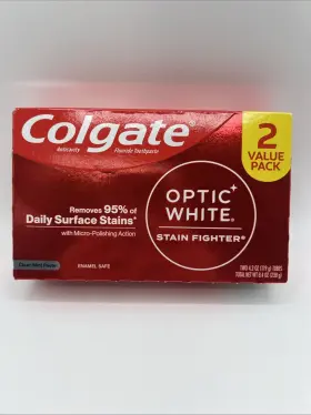 035000459596 COLGATE Optic Stain Fighter Whitening Toothpaste