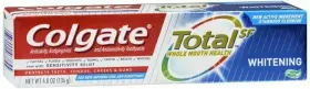 035000463845 COLGATE Total Whitening Gel Toothpaste Mouth