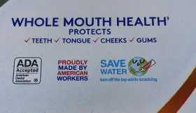 035000463920 COLGATE Toothpaste Total Whitening Tubes Gluten #2