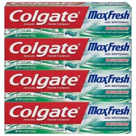 035000464705 COLGATE Whitening Toothpaste Breath Strips Clean