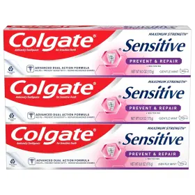 035000464873 COLGATE Sensitive Toothpaste Whitening Prevent