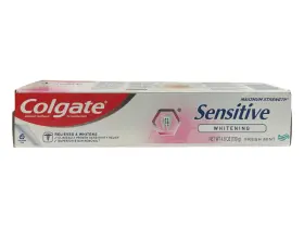 035000472359 COLGATE Sensitive Whitening Toothpaste Box