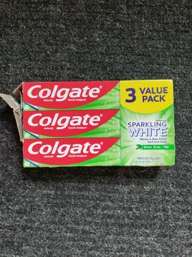 035000473844 COLGATE Sparkling Fluoride Toothpaste Zing Pack #2