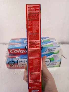 035000511126 COLGATE Triple Action Fluoride Toothpaste #3