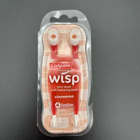 035000689153 COLGATE Wisp Mini Toothbrushes Pack Cinnamint