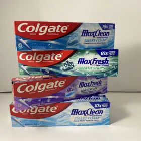 035000765529 COLGATE Set Toothpaste Maxfresh Maxclean Foam
