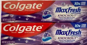 035000767240 COLGATE Pack Whitening Fusion Knock Toothpaste