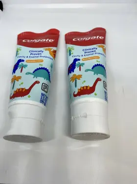 Tubes COLGATE Kids Toothpaste Dinosaur Bubble Fruit Gluten