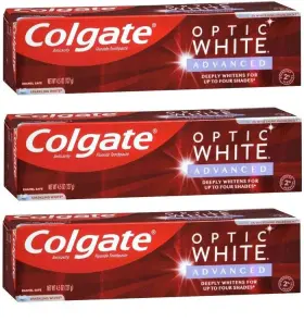 035000971616 COLGATE Optic Advanced Whitening Toothpaste Pack