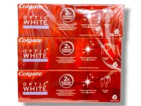 035000971654 COLGATE Optic Advanced Oxygenating Toothpaste #2