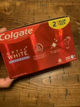 35000972255 COLGATE Optic Advanced Whitening Toothpaste Icy #3