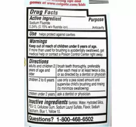 035000976505 COLGATE Unicorn Anticavity Kids Toothpaste #2