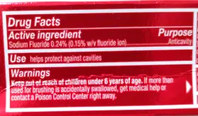 035000993489 COLGATE Optic Stain Fighter Toothpaste Whiter #2