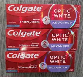 035000995308 COLGATE Optic Advanced Toothpaste Icy