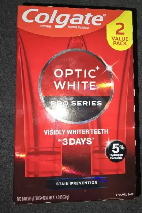 035000995773 COLGATE Optic Stain Toothpaste Pro