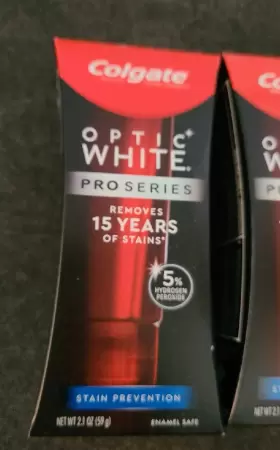 035000996589 COLGATE Optic Pro Whitening Toothpaste Stain #3