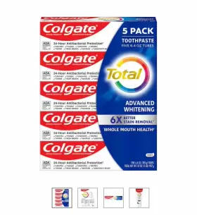 052336919068 COLGATE Toothpaste Total Whitening Paste Pack