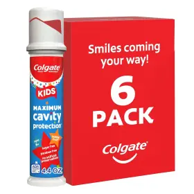 05677 COLGATE Kids Toothpaste Pump Fluoride Cavity
