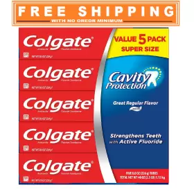 107377 COLGATE Cavity Toothpaste Fluoride Flavor