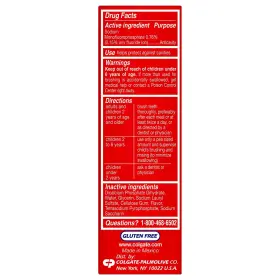 151111 COLGATE Cavity Fluoride Toothpaste Pack Flavor #2