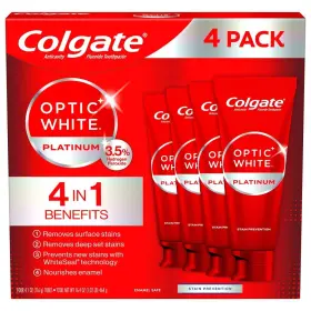 1836181 COLGATE Optic Platinum Toothpaste Pack