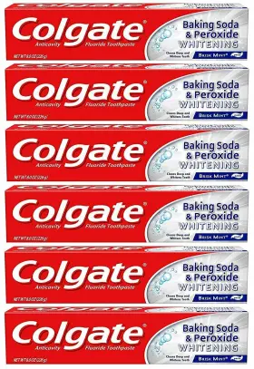 191565545669 COLGATE Whitening Toothpaste Baking Soda Brisk