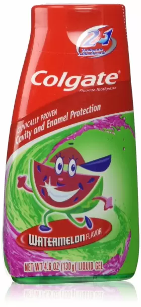 199646 COLGATE Kids Toothpaste Mouthwash Watermelon Flavor #3
