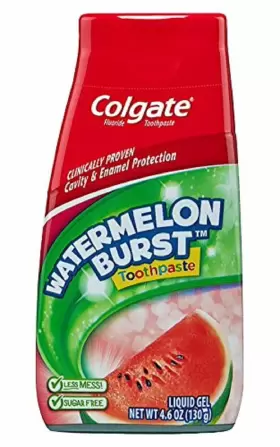 199646 COLGATE Kids Toothpaste Mouthwash Watermelon Flavor