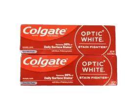 445038182190 COLGATE Optic Stain Fighter Toothpaste Clean