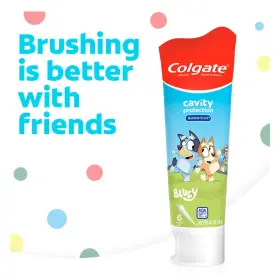 47513691 COLGATE Pack Bluey Kids Toothpaste Fluoride Fruit #3