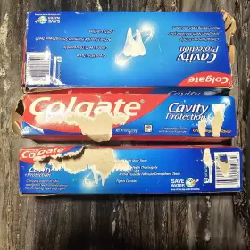 489697 COLGATE Cavity Toothpaste Pack Fluoride #2