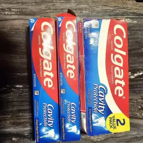 489697 COLGATE Cavity Toothpaste Pack Fluoride