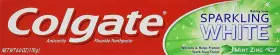 510938 COLGATE Fluoride Toothpaste Sparkling Baking Soda Zinc