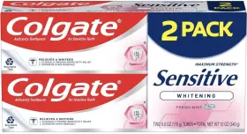 52573 COLGATE Pack Sensitive Whitening Toothpaste Maximum