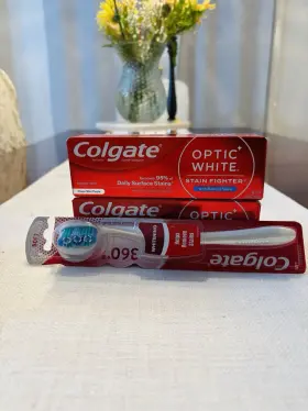 5280MX121 COLGATE Pack Optic Stain Fighter Whitening