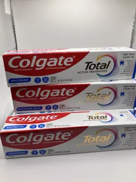 5282US56 COLGATE Total Whitening Toothpaste Fluoride Pack