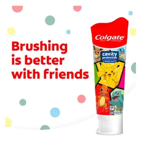 61024732 COLGATE Kids Cavity Toothpaste Pokemon Pack #3