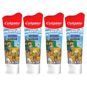 61057794 COLGATE Minecraft Kids Toothpaste Fluoride Bubble