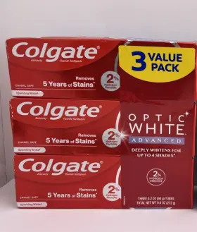 705353937026 COLGATE Optic Advanced Whitening Toothpaste