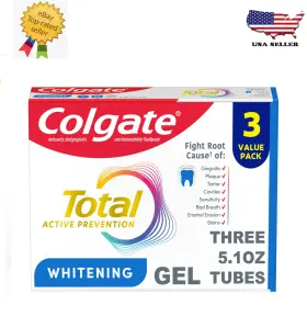 726084941328 COLGATE Total Whitening Gel Toothpaste Pack