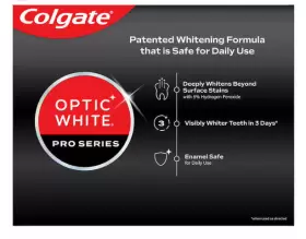 744110891829 COLGATE Optic Pro Whitening Toothpaste #2
